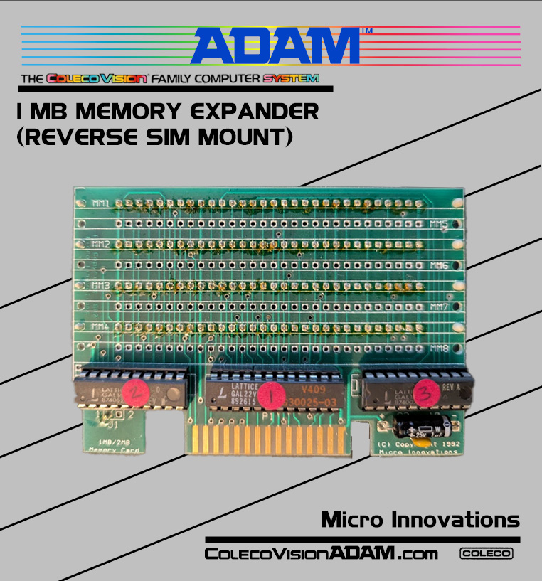 Walters ADAM ROM Carts